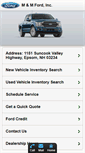 Mobile Screenshot of m-mford.net